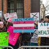 Hundreds Gather At East Village Planned Parenthood To Protest Anti-Abortion Rally